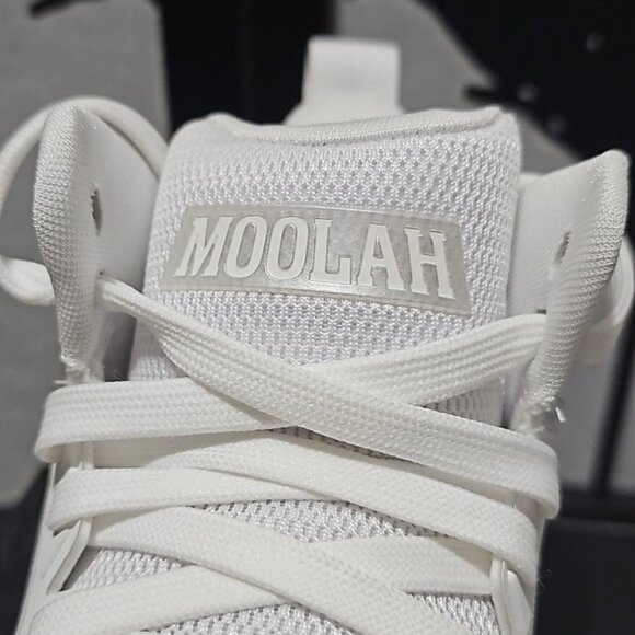 Moolah Women's Triple Double White Sneakers Basketball Shoes Size 7.5 New - Picture 7 of 10